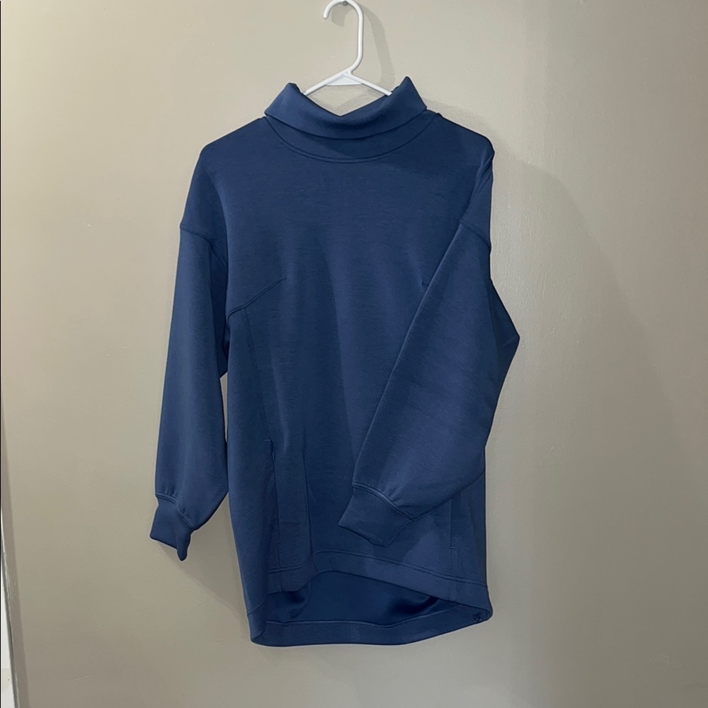 Lululemon Athletica Blue Tunic Sweatshirt